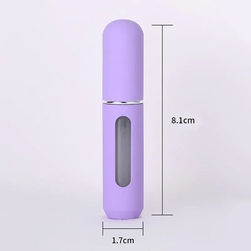 Mini Travel Portable Refillable Perfume Spray Bottle in Candy Colors